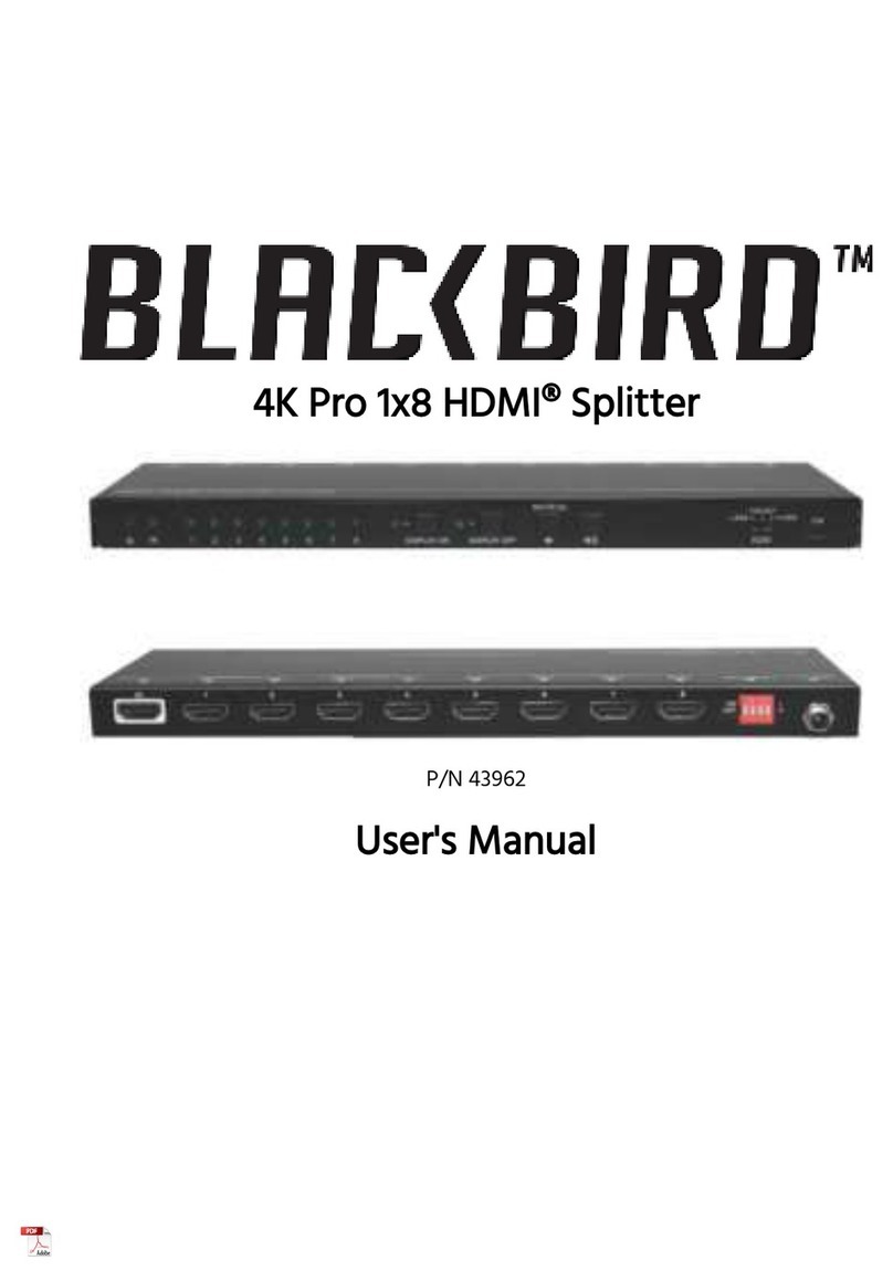 Blackbird 43962 user manual