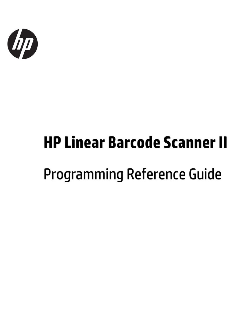 HP Linear Barcode Scanner II User manual HP Linear Barcode Scanner II User manual
