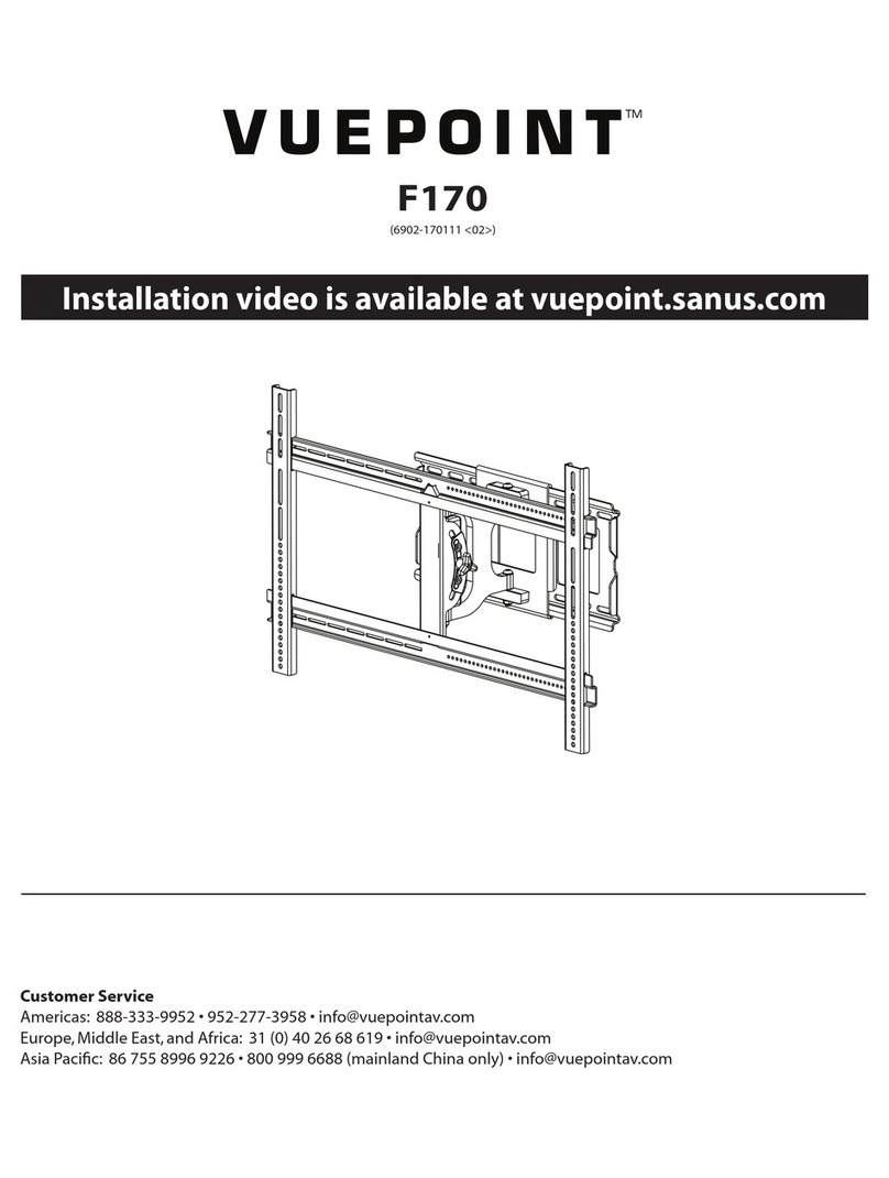 VUEPOINT F170 User manual