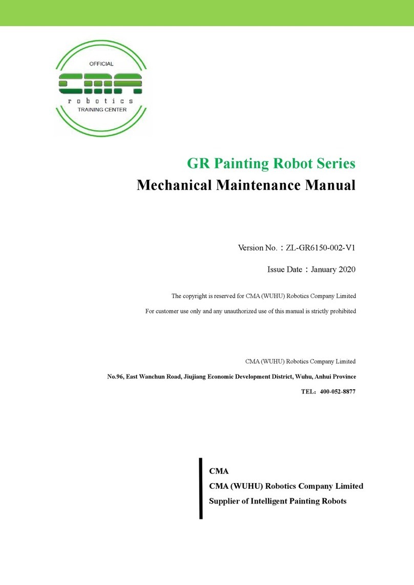 CMA Dishmachines GR Series User manual