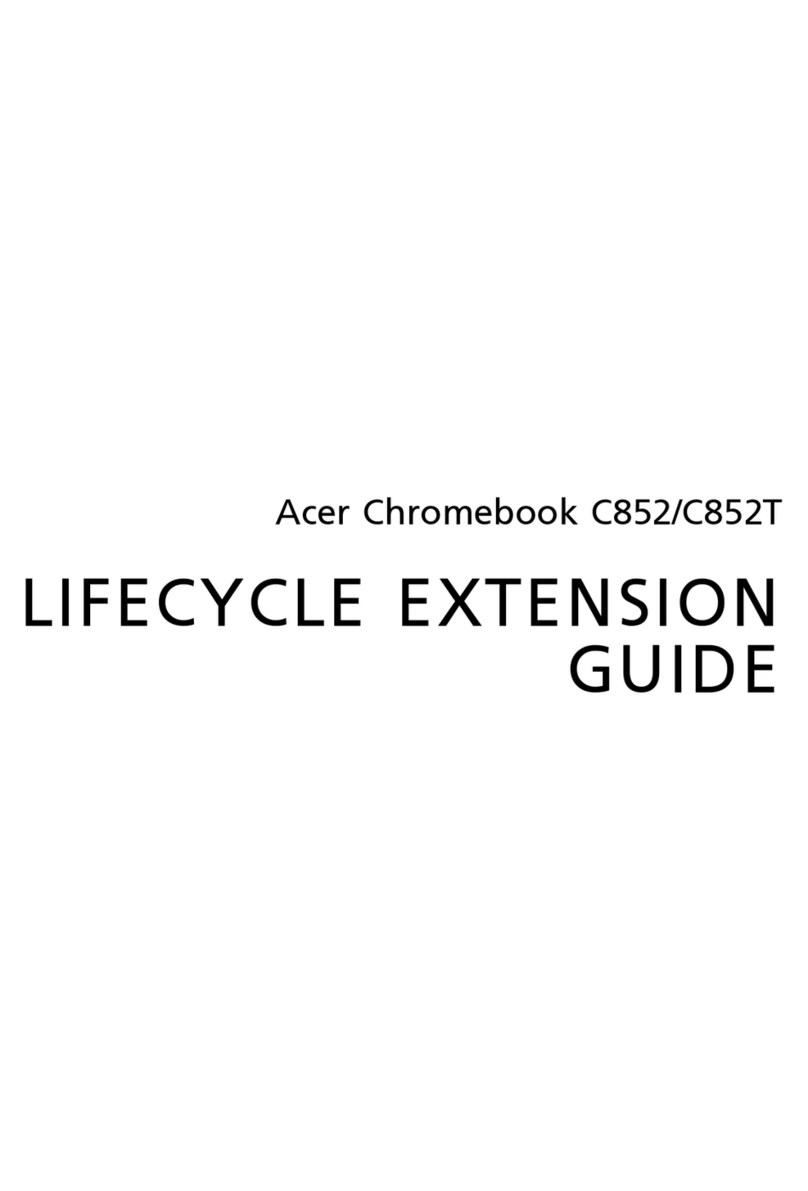 Acer Chromebook C852 Lifecycle Extension Guide
