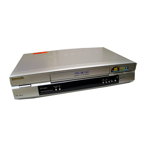 Panasonic NV-FJ632EE Service manual