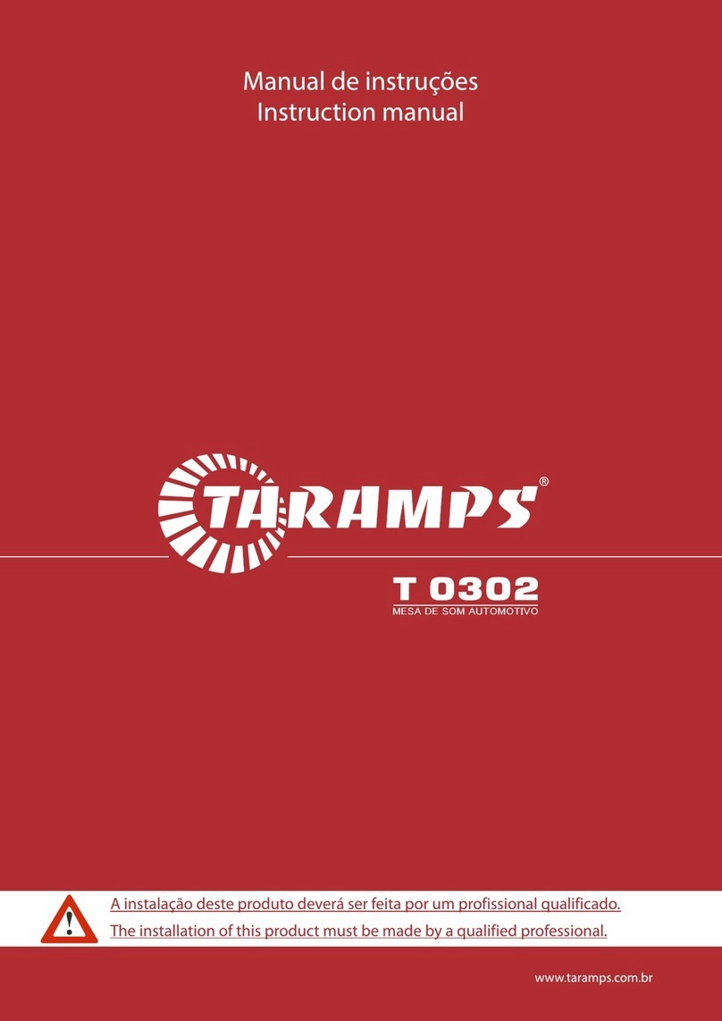 Taramp's T 0302 instruction manual