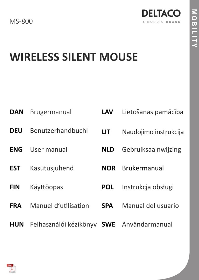 Delta MS-800 User manual