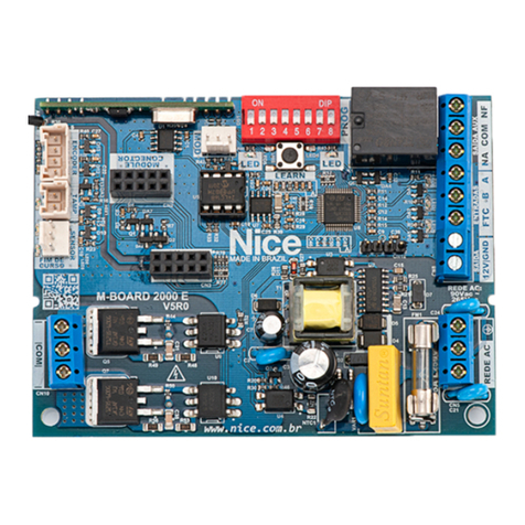 Nice M-BOARD Installation and use instruction