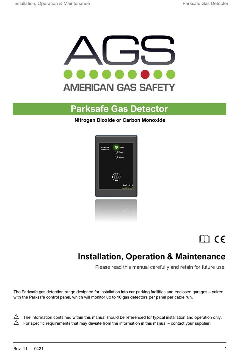 AGS Nitrogen Dioxide Owner's manual