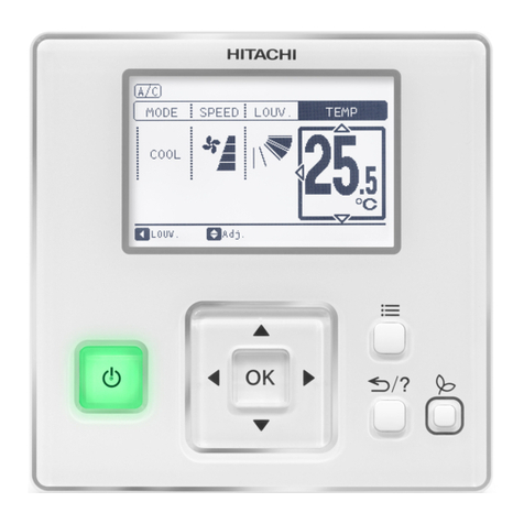 Hitachi PC-ARFP1E Installation and operation manual