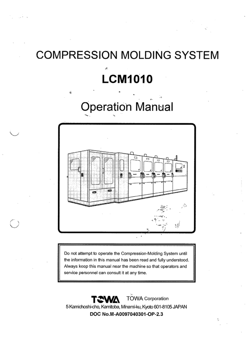 TOWA LCM1010 Operation manual
