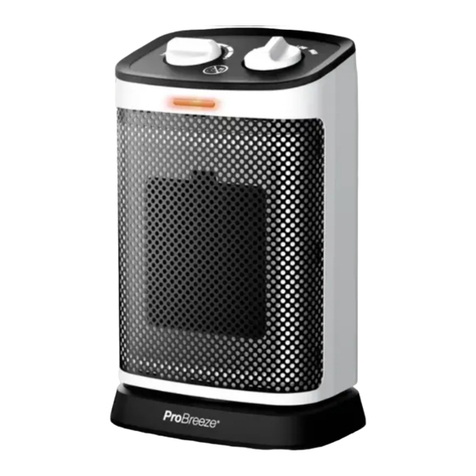 Pro Breeze PB-H10 User manual Pro Breeze PB-H10 User manual