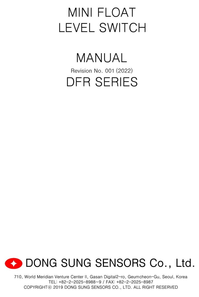 DONG SUNG SENSORS DFR Series manual