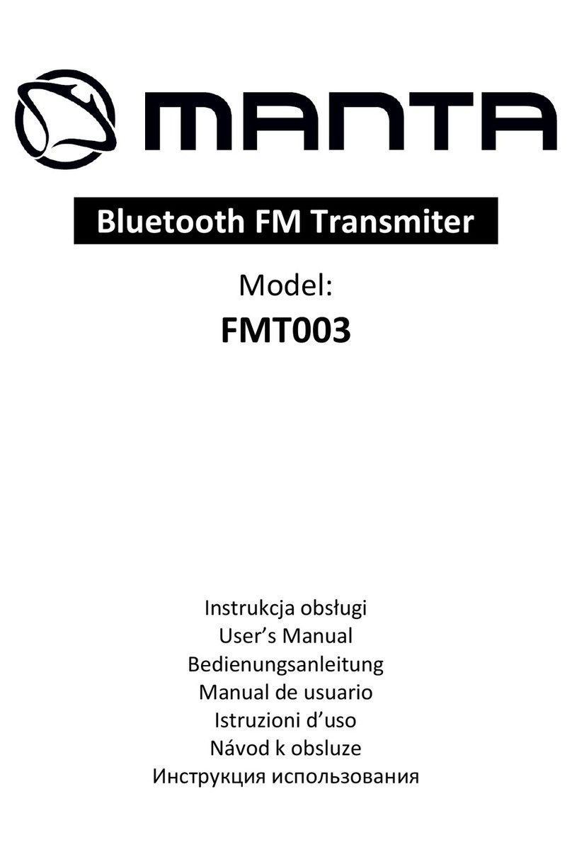 Manta FMT003 User manual