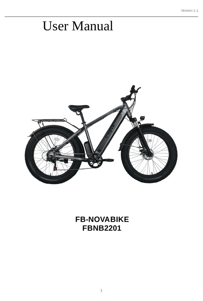 e-nova FB-NOVABIKE FBNB2201 user manual