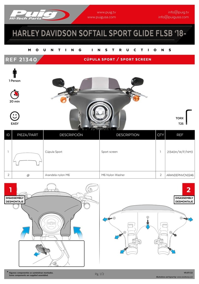 PUIG 21340 Mounting instructions