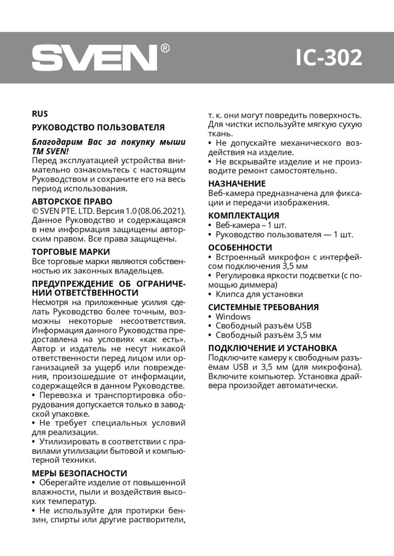 Sven IC-302 user manual
