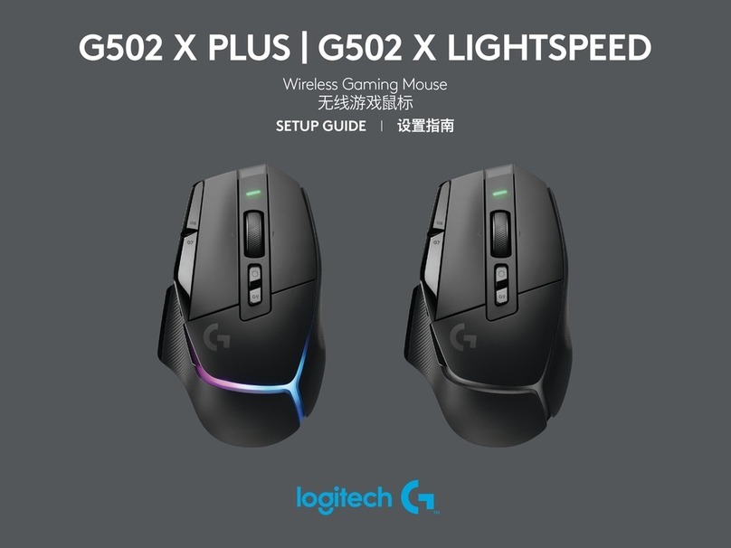 Logitech G G502 X PLUS Setup guide