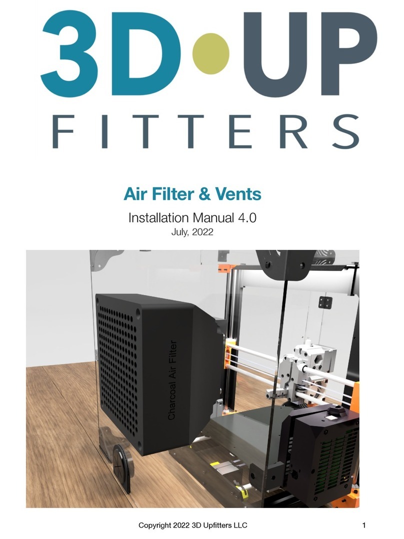3D Upfitters Carbon Air Filter User manual