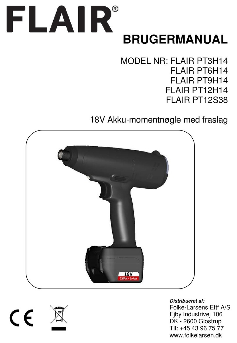 Flair PT3H14 instruction manual