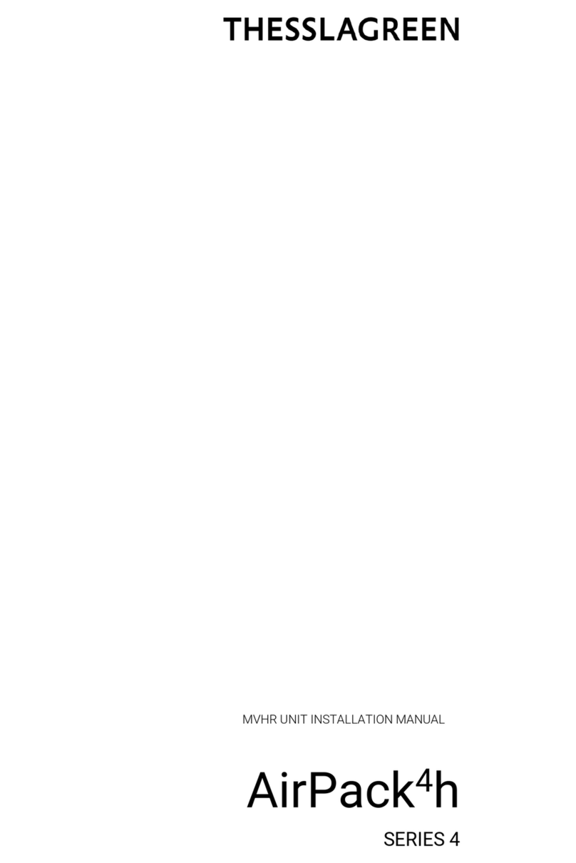 THESSLAGREEN 4 Series installation manual