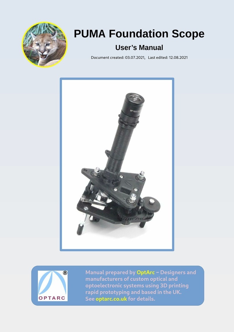 OPTARC PUMA user manual