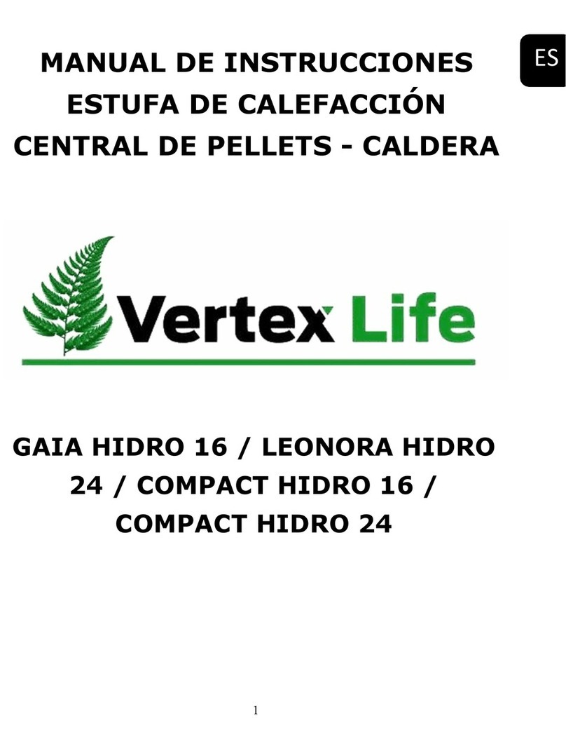 Vertex Life GAIA HIDRO 16 user manual