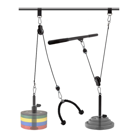 BIERDORF PULLEY SYSTEM GYM user manual