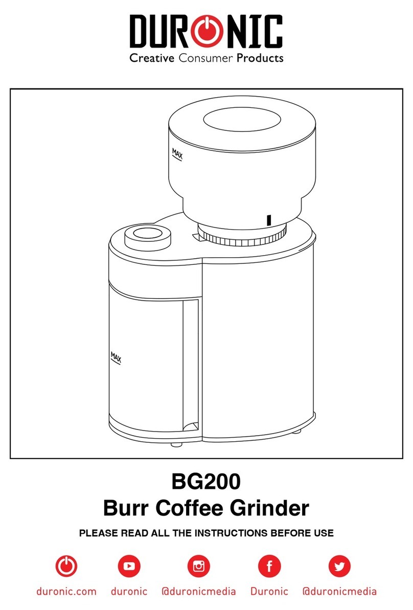 Duronic BG200 manual