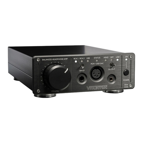 Violectric DHA V226 user manual