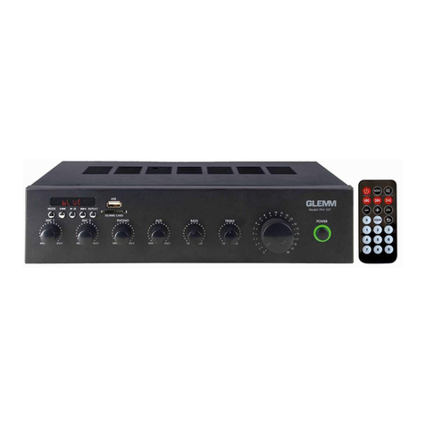 GLEMM PAA 50T User manual