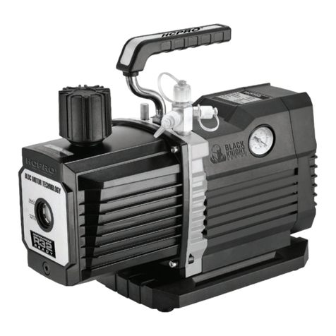 Black Knight HCPRO 12 CFM Operation manual