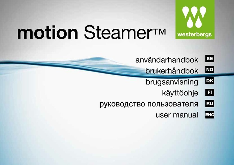 Westerbergs motion Steamer User manual