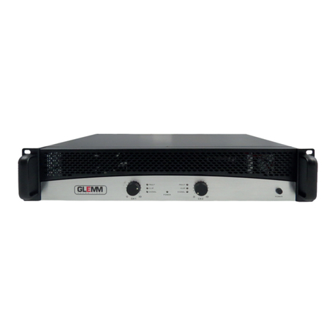 GLEMM AMP Series User manual