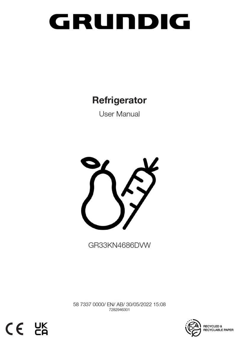 Grundig GR33KN4686DVW user manual