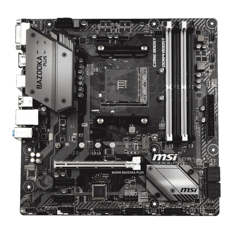 MSI B450M BAZOOKA PLUS User manual