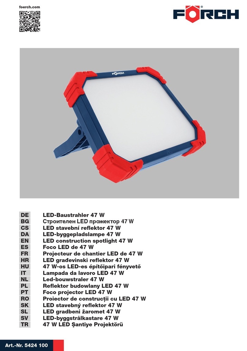 Forch 5424 100 manual