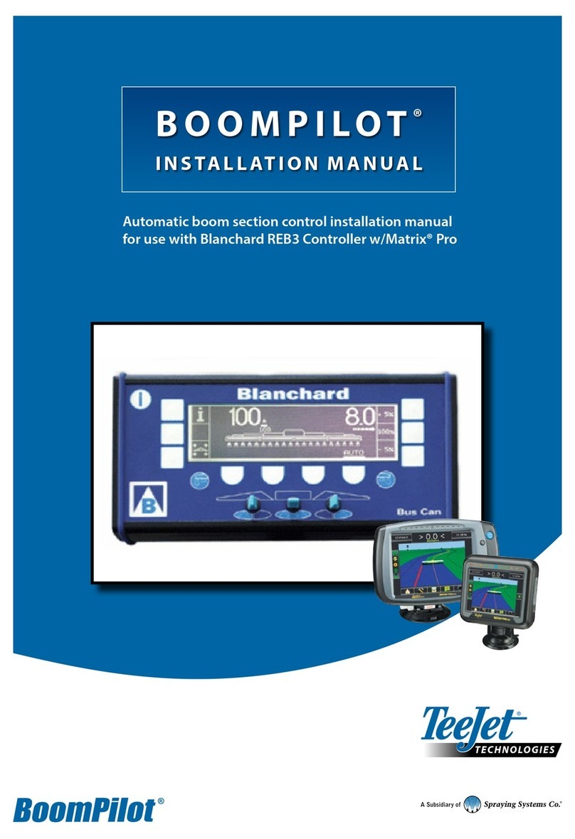 Spraying Systems TeeJet BOOMPILOT installation manual Spraying Systems TeeJet BOOMPILOT installation manual