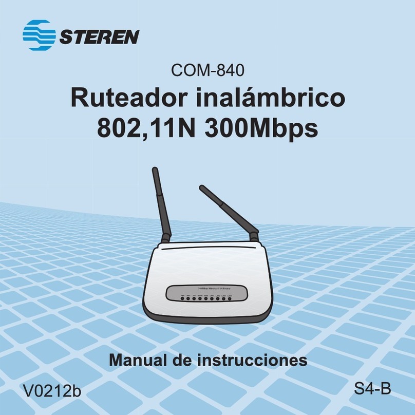 Steren COM-840 instruction manual