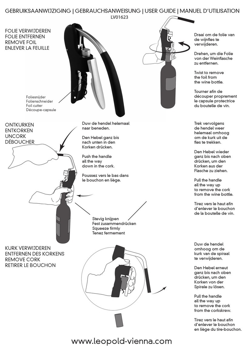 LEOPOLD LV01623 user guide