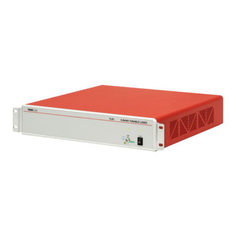 THORLABS TLX3 User manual
