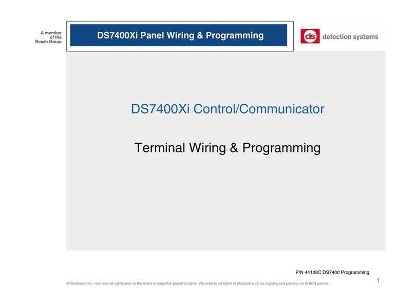 Detection Systems DS7400Xi manual