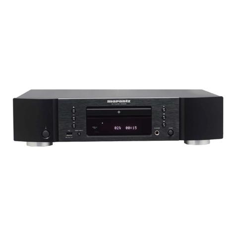 Marantz CD6006 User manual