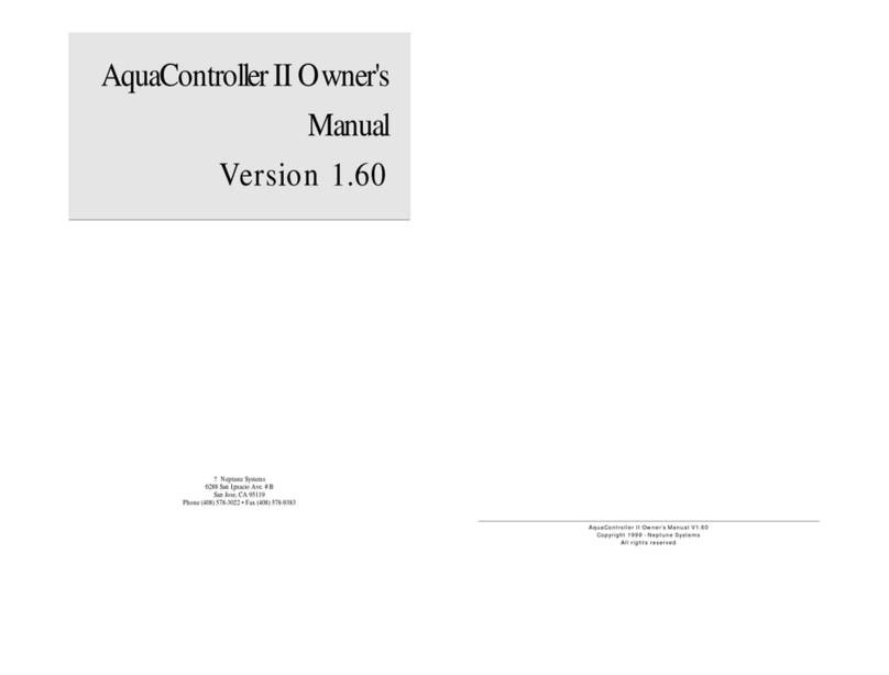 Neptune Systems AquaController II User manual