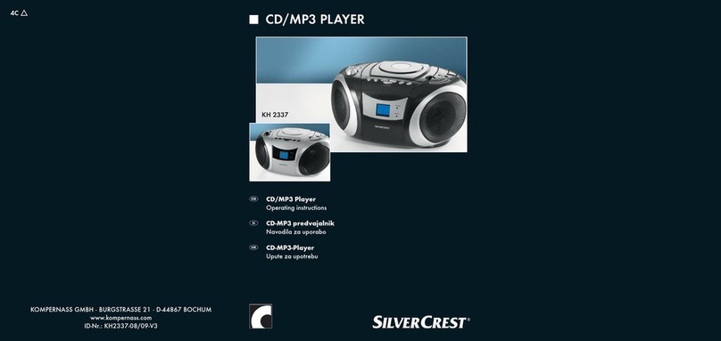 Silvercrest KH 2337 operating instructions