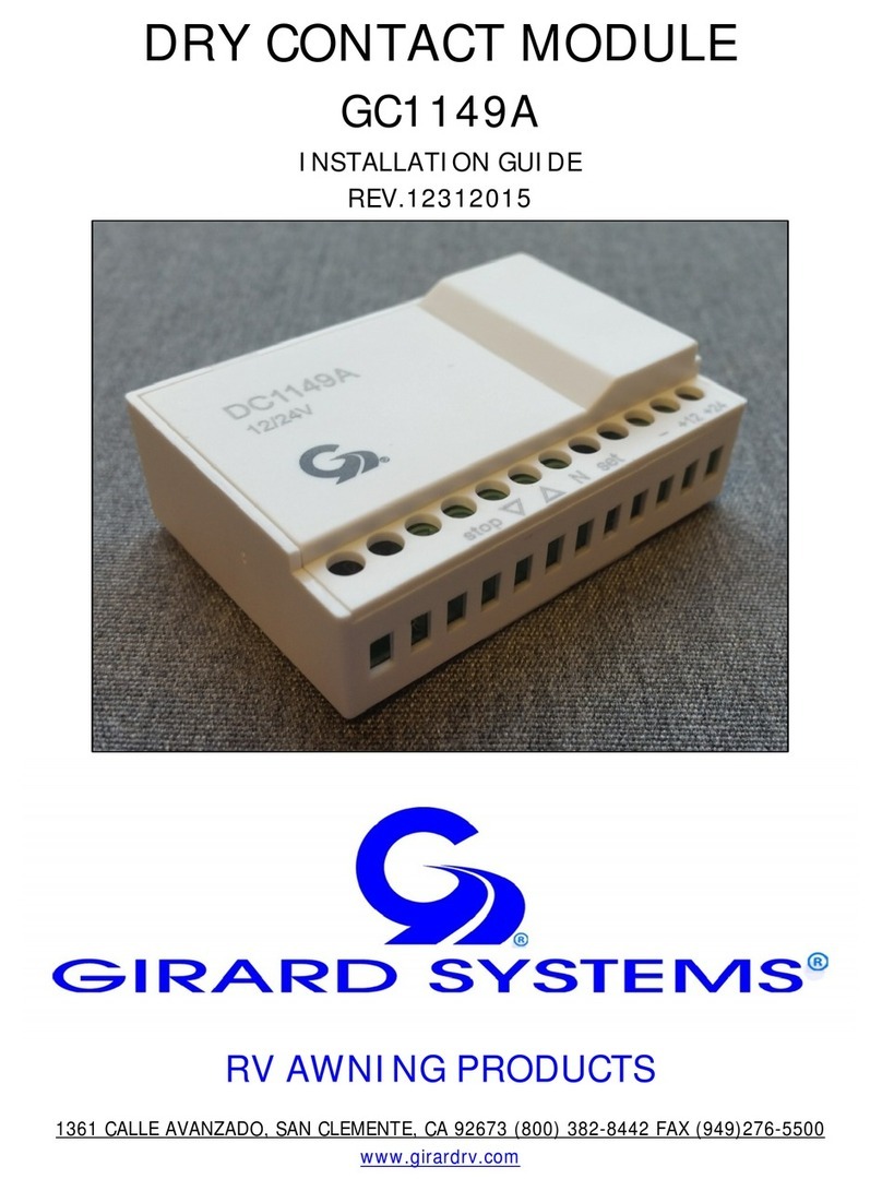 Girard Systems GC1149A installation guide