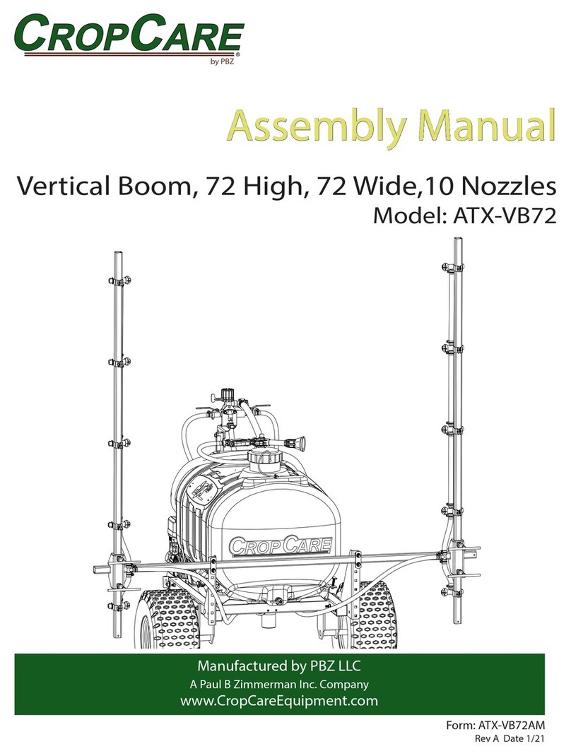 PBZ LLC CropCare ATX-VB72 Assembly manual
