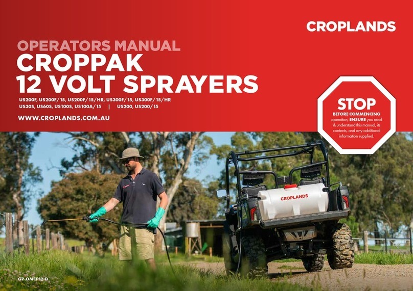 Croplands CROPPAK US200F User manual