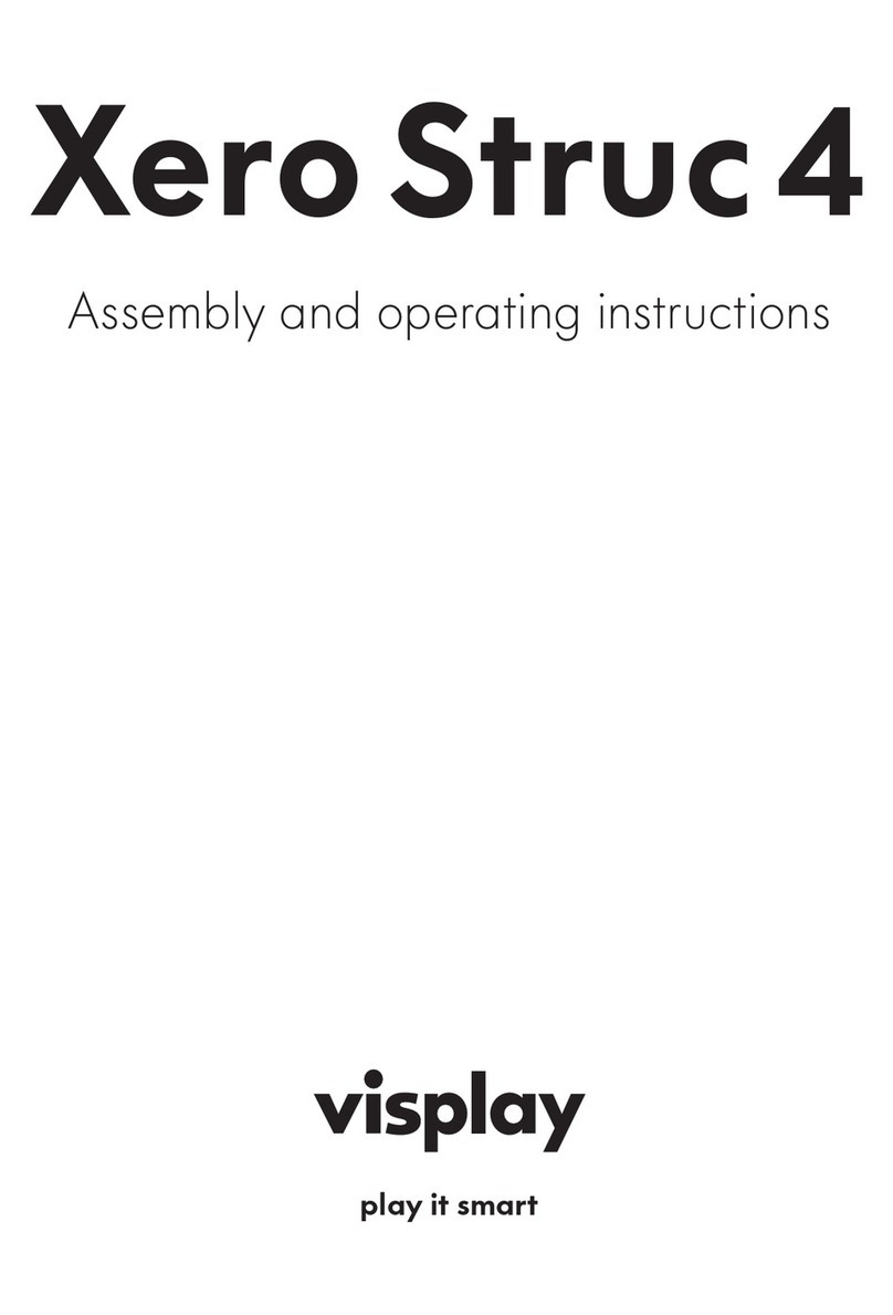 visplay Xero Struc 4 Assembly and operating instructions visplay Xero Struc 4 Assembly and operating instructions