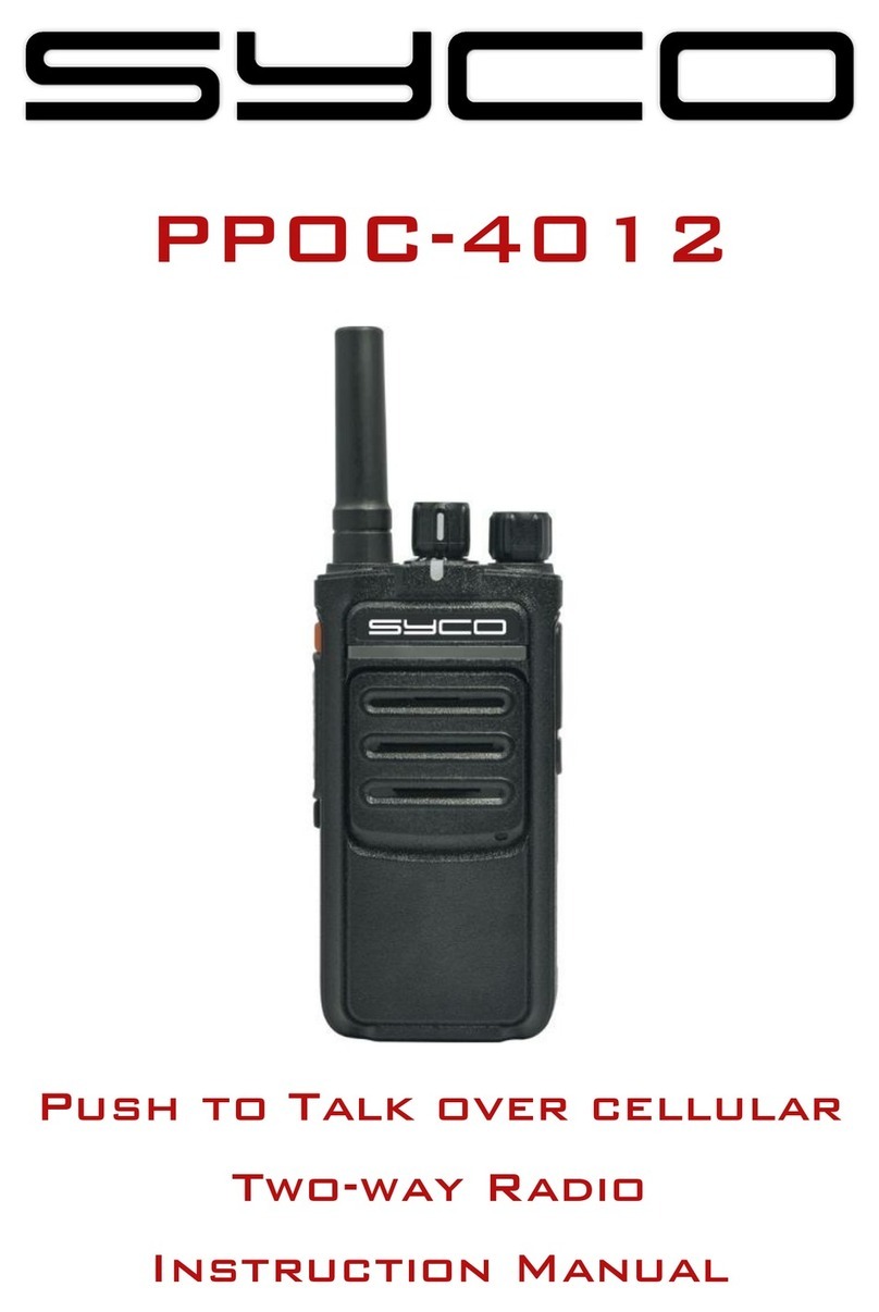 Syco PPOC-4012 instruction manual