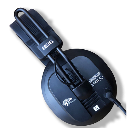 Fostex RPKIT50 User manual