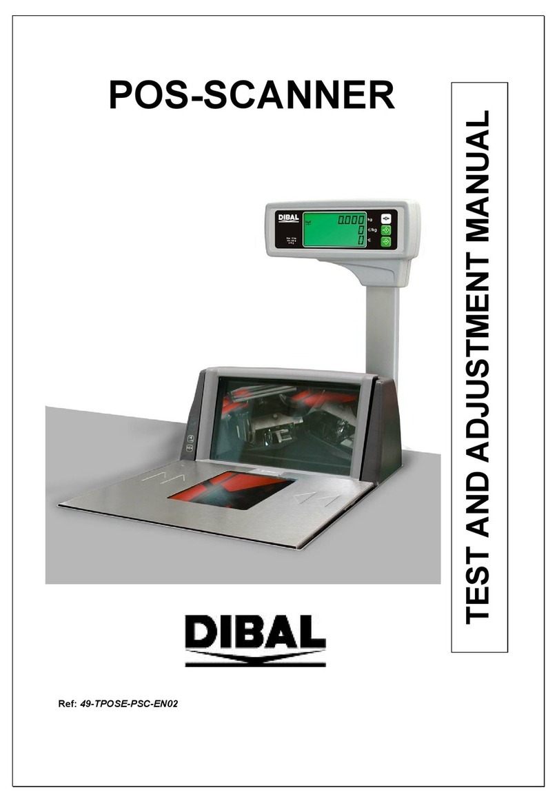 Dibal POS-SCANNER Guide