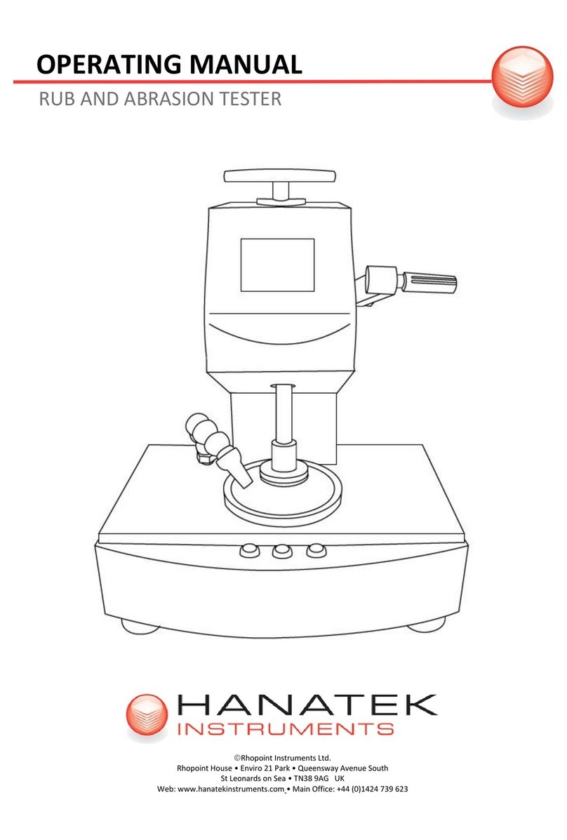 Hanatek RL-A80-005 operating manual